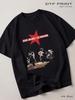Black Rage Against The Machine (RATM) T-shirt, Metal Back In