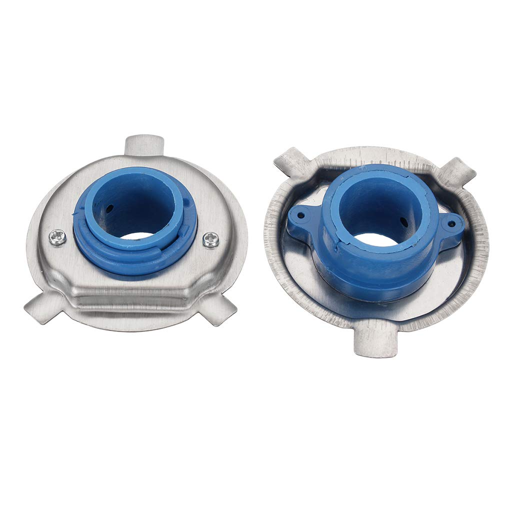 F Fityle 8 Sizes to Choose From LED Headlamp Socket Headlight Adapter H4 2-Pack Holder,