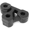 Mallofusa Exhaust Pipe Support Rubber Exhaust Mounting Compatible for HONDA CIVIC 4D 2006 2007 2008 2009 2010 2011 2012 18215-SNA-A31 Black