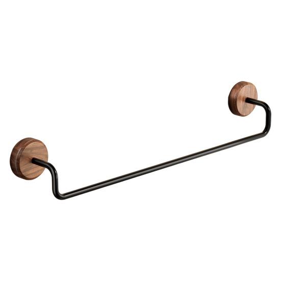 1/2Pcs Modern Style Bathroom Towel Hanger Anti-Rust Simple Installation Wall Mounted Single