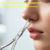 Rounded Stainless Stork Scissors Professional Nose Hair Scissors Man Facial Hair Scissors for Eyebrows Facial Hair Beauty Tool