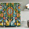 Floral Bathroom Decor Shower Curtain Nature Birds Wildflowers Farmhouse Rustic Home Decor Set Waterproof Vintage Aesthetic