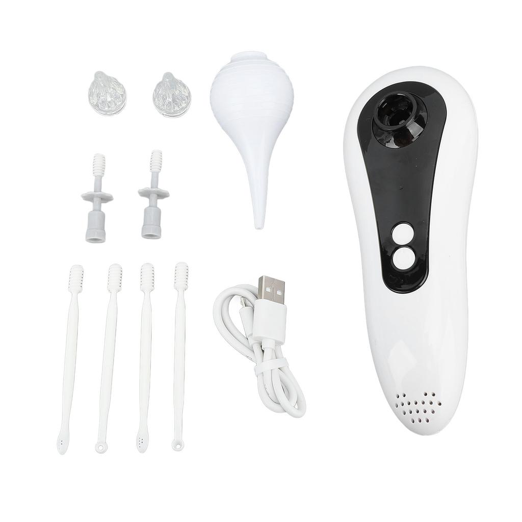 Ear Dryer Red Lighting Drying Mode Ergonomic Ear Drying Device with Removable Silicone Tip for Pets