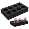 8Pcs Beverage Cup Carrier Tray Stable Lightweight Drink Holder for Coffee Milk Tea Takeaway Spill Resistant Picnic Home
