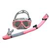 Schnorchel Kinder Set Voll Trocken Taucherbrille