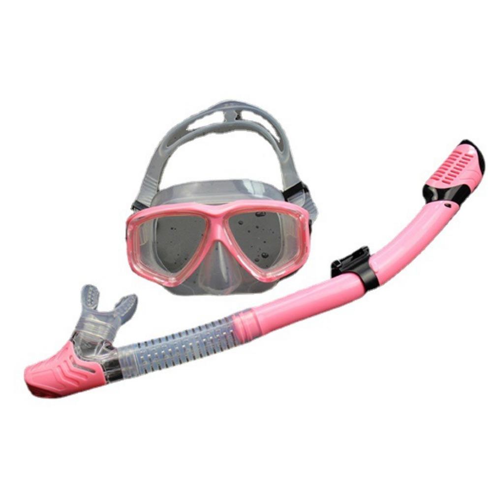 Schnorchel Kinder Set Voll Trocken Taucherbrille