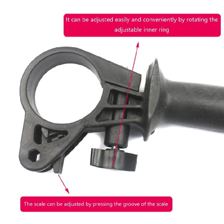 Professional Hammer Drill Handle Accessory Nonslip Electric Drill Grinding Machine Handle For Various Power Tool