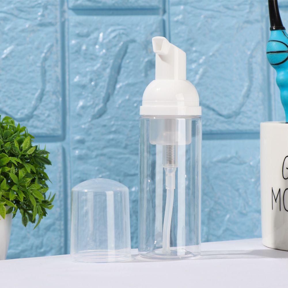 Useful Plastic Shampoo Shower Gel Soap Dispenser Foaming Bottle Liquid Pump Container