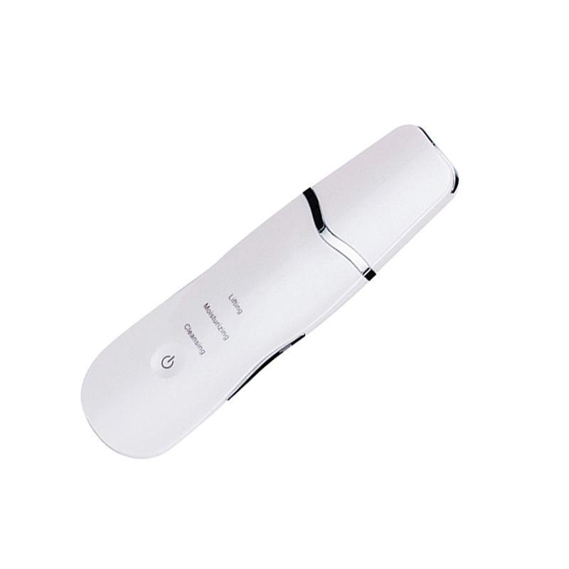 SHOmfrs Professional Ultrasonic Face Skin Scrubber Shovel Pores Cleanser Rechargeable Spatula Blackhead Remover Facial Cleaner