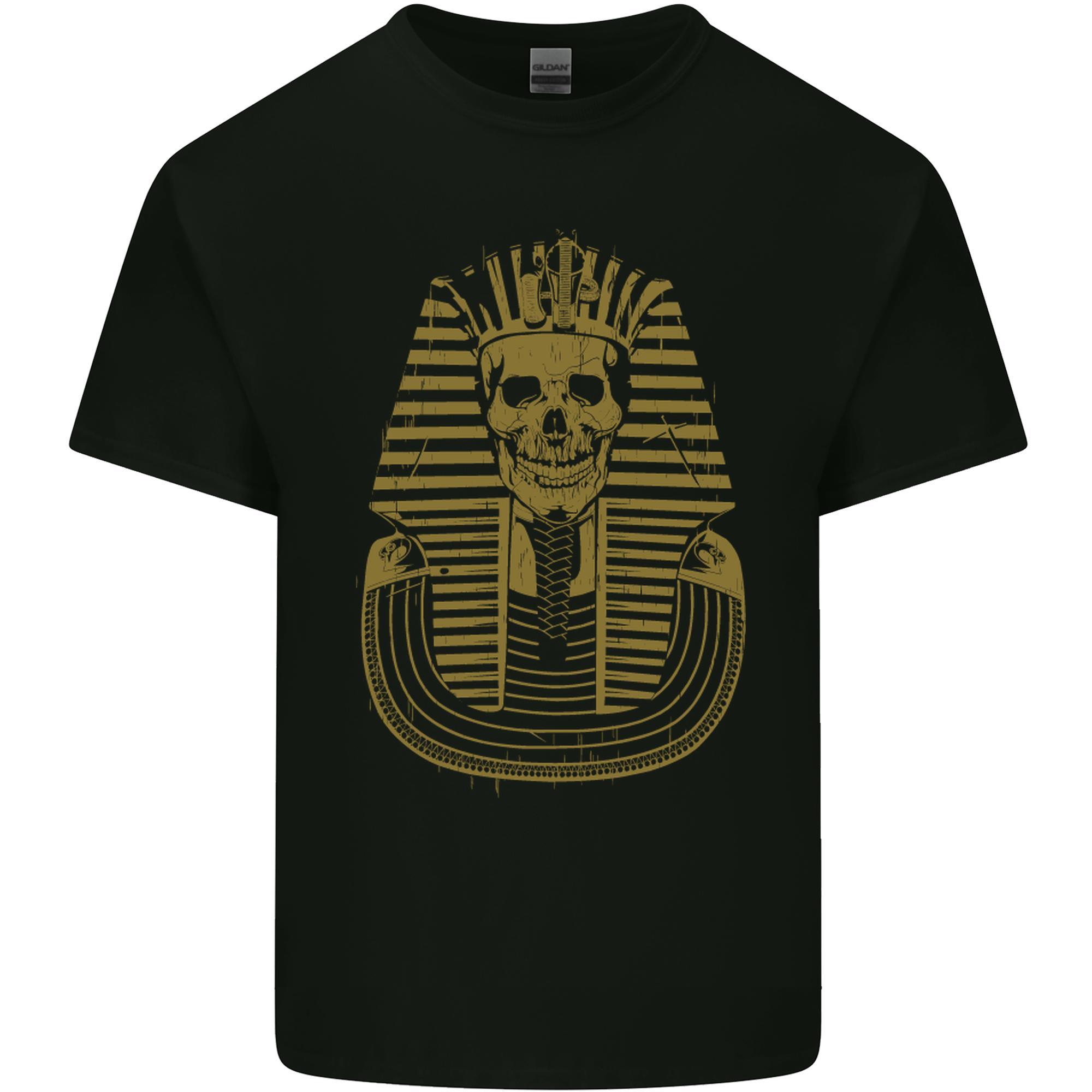 Pharaoh Skull Ancient Egypt Unisexs Light Cotton TShirt S