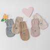 5Pairs Breathable Toddle Step Socks Bear Ears Kids Cartoon Socks Fashion Short Tube Socks  Newborn