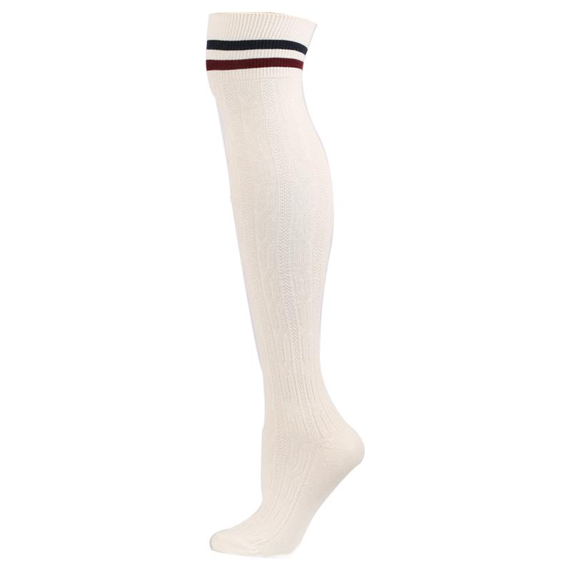 New Socks Fashion Stockings Twist Casual Cotton Thigh High Over Knee Acrylic High Socks Girls Womens Female Long Knee Sock 2020