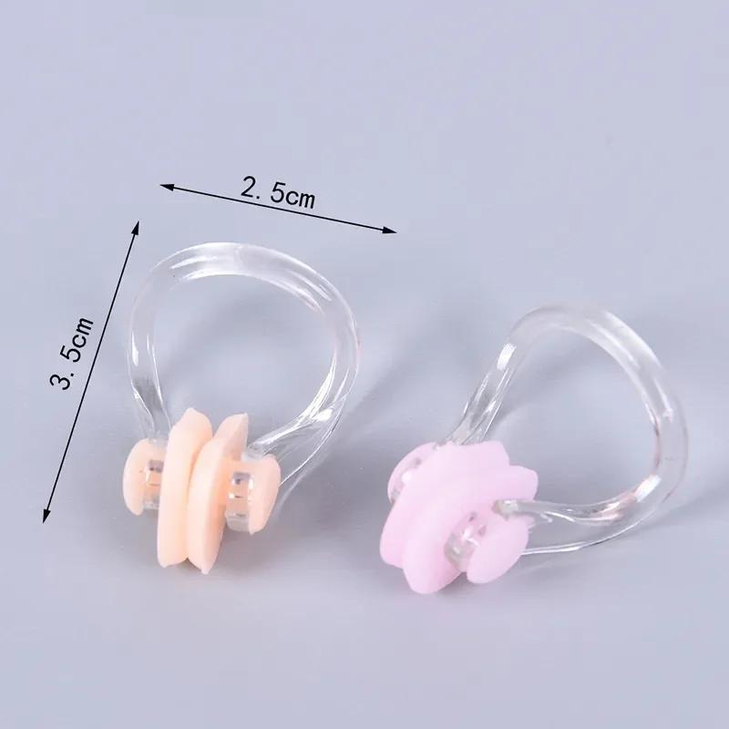 Reusable Silicone Swimming Nose Clip for Professional Swimming Trainers Anti Suffocation Non Slip Nose Clip Diving Accessories