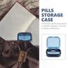 Pills Storage Case Portable Multi-Grid Organizer Compact Convenient Medicine Box Dental Braces Storage Dustproof Moistureproof