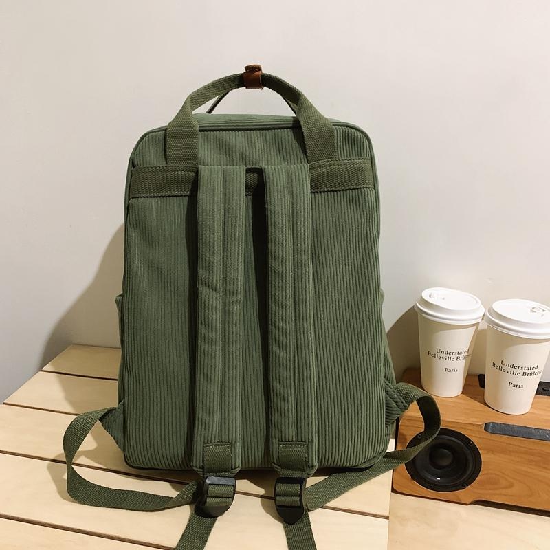 Cord Damen Rucksack Schultasche Schulmädchen Reiserucksack