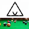 6Pcs Magic Rack Sheet Snooker Pool Billiard Point Stickers Table Marker 3pc 8ball 9ball