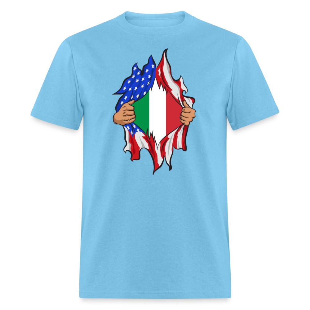 

Italian Immigrant shirt USA Italy Flag T-Shirt size S-6XL 4XL