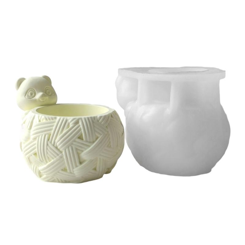 Silicone Mould for Animal Shaped Flower Pot Craft Cement Planter Making