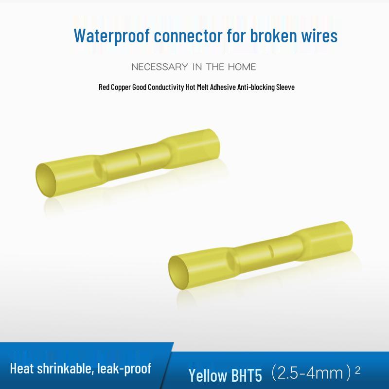 Insulated Waterproof Heat Shrink Wire Connector Terminal Sleeve
