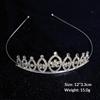 Romantic Princess Crown For Girls Rhinestone Crystal Hair Crowns Queen Headband Bridal Headdress Tiaras Hair Jewelry Accessories