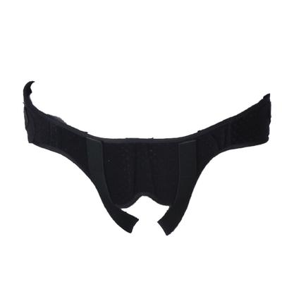 Male Inguinal Hernia Support Belt Adjustable Small Intestinal Hernia Brace Band PU Foam Pad Black M