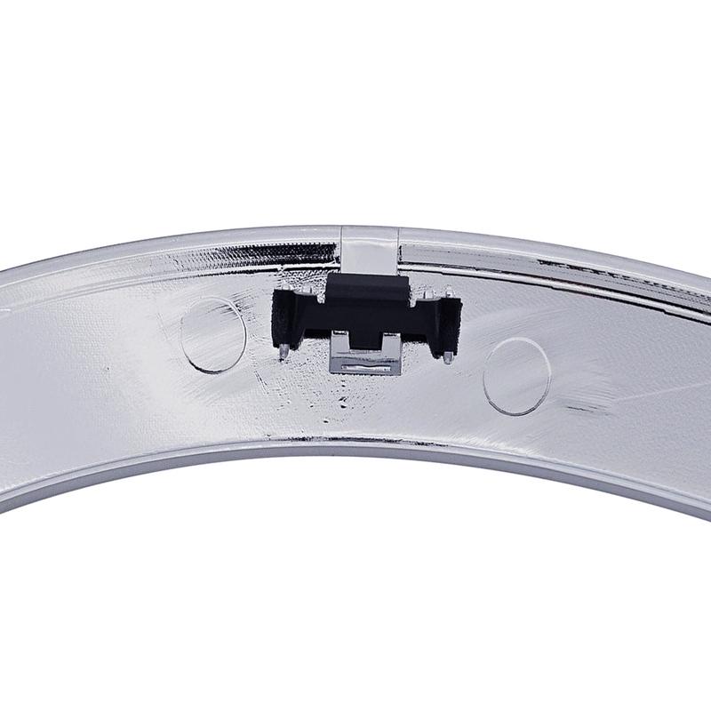 51137300632 Car Front Right Headlight Bezel Cover Ring Trim Fit for Mini Cooper F55 F56 F57 Gen3 Silver ABS