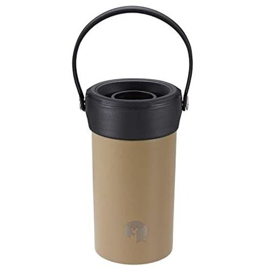 Captain Stag Pet Bottle Holder Cooler HD Stainless Vacuum Insulated Heat Retention Cold 500ml 600ml Compatible Handle UE-3541 UE-3542 UE-3543 UY-7063