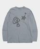 SOMEPLACE MAN Multi Basic Applique Graphic Long Sleeve Oversized Long-Sleeve T-Shirt_3 Colors