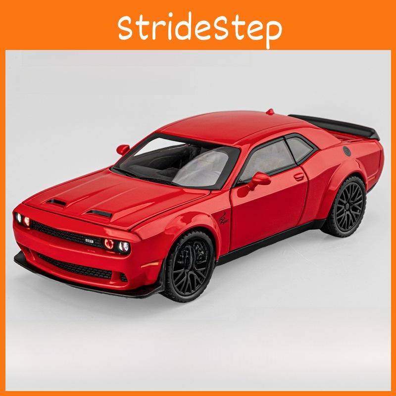 Alloy Challenger Hellcat Toy Car With Light Sound And Operation Inertia