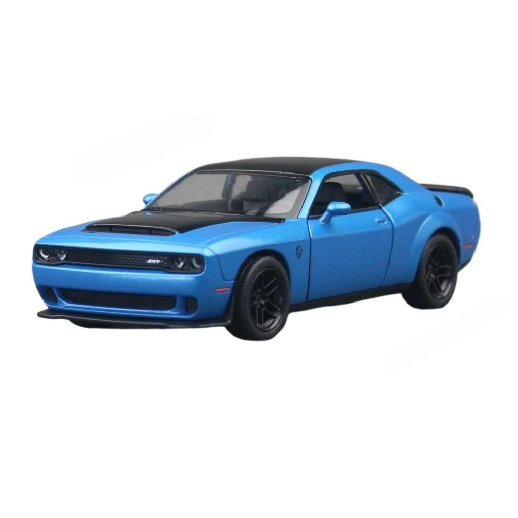 1/40 Dodge Challenger SRT Demon 170 Alloy Diecast Metal Scale Model Car Miniature Car Model Static Collection Kid Toy Car Vehicles