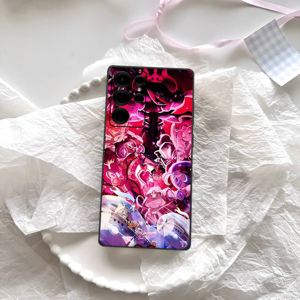 Cookie Run Kingdom Phone Case For Samsung S 24 Fe 25 Ultra Plus 20 Lite 21 30 22 23 24 22 Ultra 5G Fundas