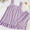 [Shop  ] Women S paStel 5 Color Ruffle naShi ShortS pajamaS Set Won wSet Wfa7e11