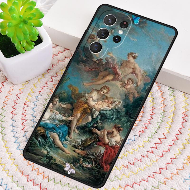 Renaissance art Painting print Phone Case For Samsung Galaxy note 10 pro S26 S25 S24 S23 S22 Ultra Plus S21 FE S20 Cover