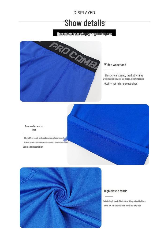 Men's European & American Standard Quick-Dry Sports Fitness Shorts