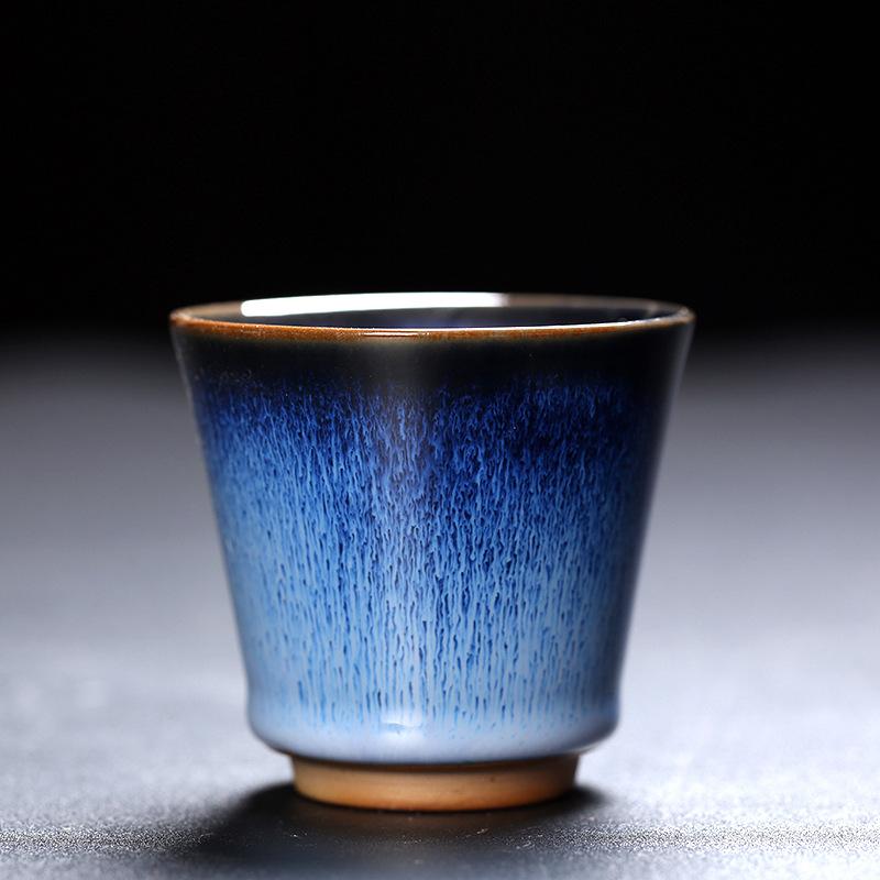 Japoński Styl Ceramiczny Kubek do Herbaty Zmiana Kilnu Kubek na Wodę Domowy Retro Kubki Kung Fu Akcesoria do Zestawu Herbaty Kubek Mistrza Naczynia do Picia Nowy