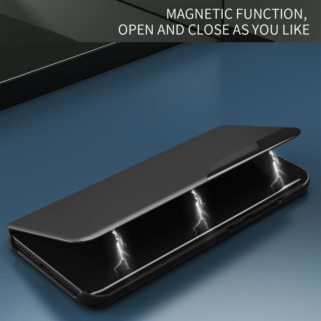 For Samsung Galaxy A13 4G Case View Window PU Leather Stand Cover