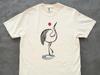 Japanese Crane Linocut T-Shirt – Elegant Bird Art, Asian Wildlife, Nature Lover Gift Tee