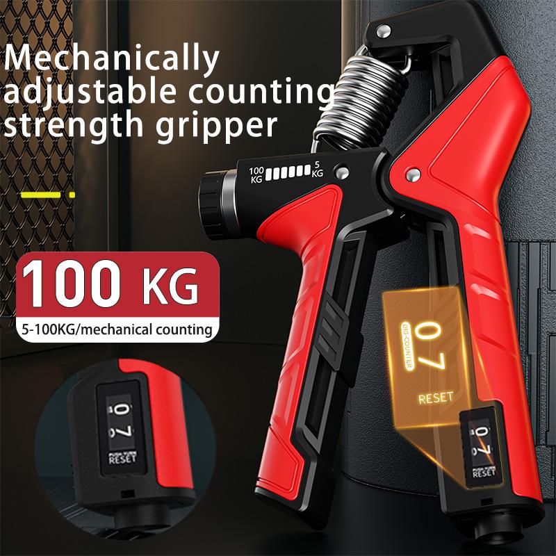 1pc Grip Strength Trainer,Hand Grip Exerciser Strengthener with Adjustable Resistance, Forearm Strengthener, Hand Exerciser