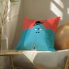 Illustration by DDawid Ryski Pillow Case Silky Elegant Comfort Sofa Bed Invisible Zipper