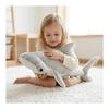 ZHONGXIN MADE Deep Sea Fish Simulation Hammerhead Shark Plush Toy 40cm Cute Shark Animal Stuffed Pillow Boys Girls Birthday Gift Simulation Series