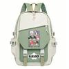 College Style Junior High School Student Backpack Animation Peripheral Printing Ridge Protection Student Schoolbag