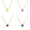 Zodiac Creative Stylish Heart Necklace For Women Elegant Alloy Charm Gift Jewelry