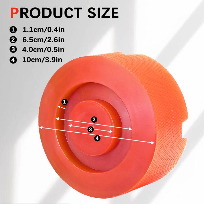

Floor Slotted Car Jack Pad Frame Protector Guard Adapter Jacking Lifting Disk Pad Tool Pinch Weld Side Car Removal Repair Tool