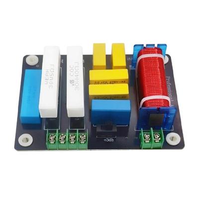 400W 2 Way Frequency Divider Circuit 5200Hz-20kHz Adjustable Frequency Speaker Filter Home Theater Sound Modification