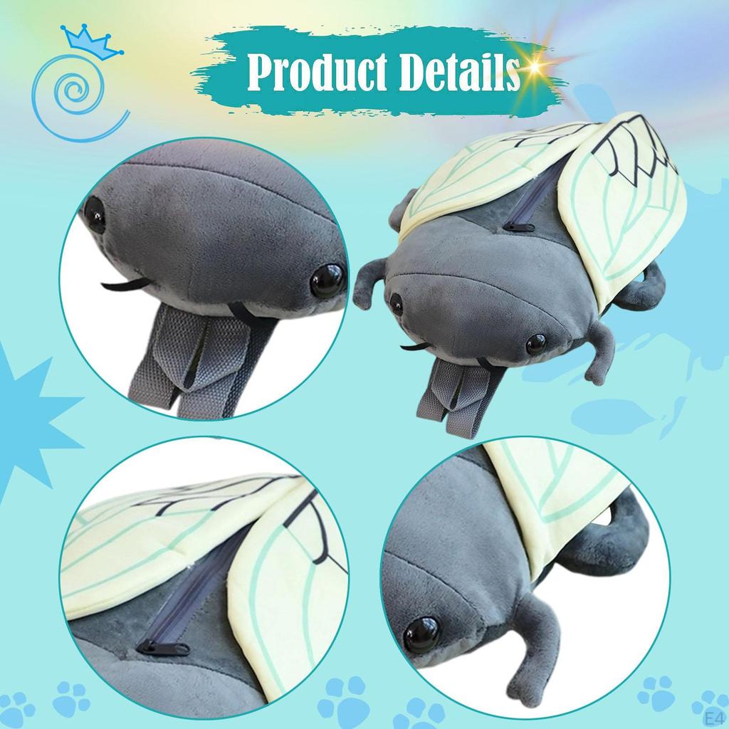 Backpack Fashion Funny Lifelike Animal Casual Bag for Adults Kids Gifts