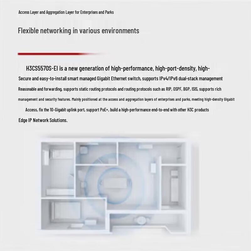 H3C S5570S-36F-EI Layer 3 Gigabit Ethernet Switch