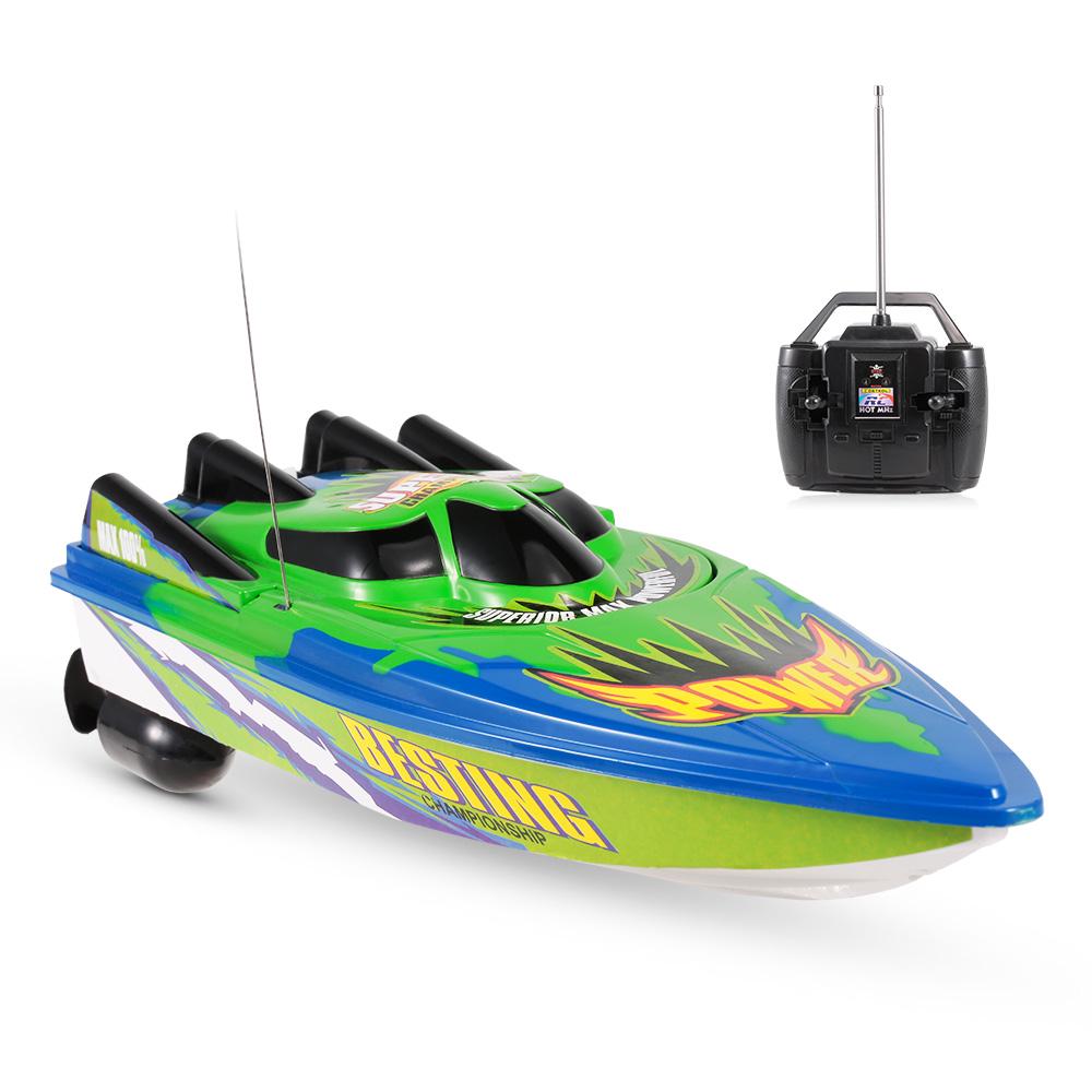 High Speed RC Boat Radio Controlled Motor Boat 20km/h Remote Controlled Toy Gifts for Children and Beginner RC Boat