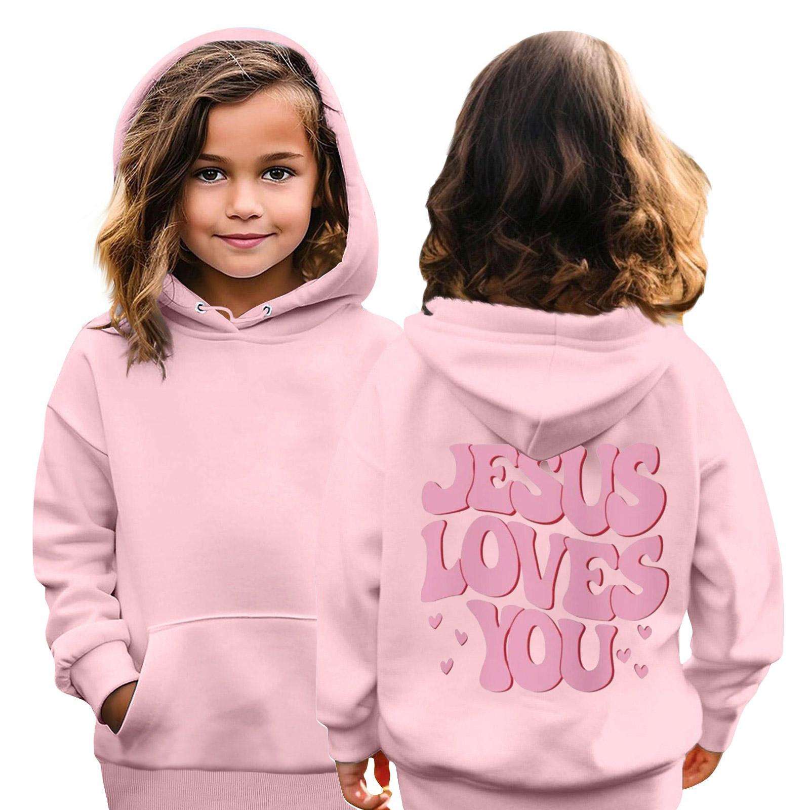 

Толстовки для девочек-подростков, толстовки с длинным рукавом, пуловер с завязками, симпатичная толстовка большого размера 140 розовый