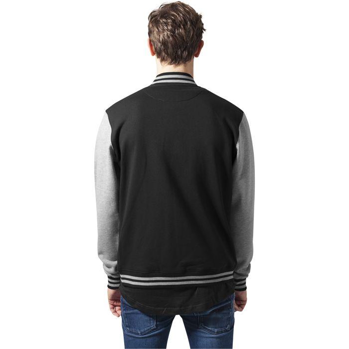 Urban Classic 2-tone College Sweat Jacket