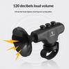 1Pc Waterproof Electric Bike Horn - 120dB Loud Multi-Tone Bicycle Bell with 4 Sounds